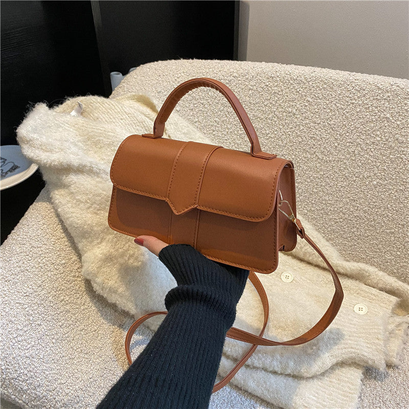 Solid Color Simple Textured Today Popular Shoulder Bags