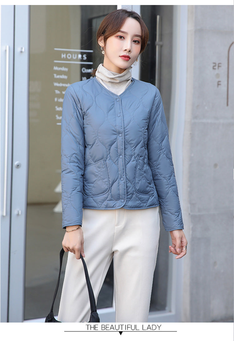 Women's Down Liner Bottoming Western Style Warm Jackets
