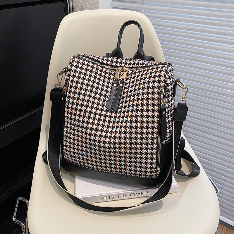 Women's American Style Trend Niche Design Large Backpacks