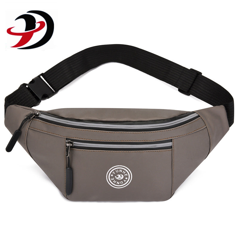 Men's Printed Versatile Slanted Large Capacity Cell Men's Waist Packs