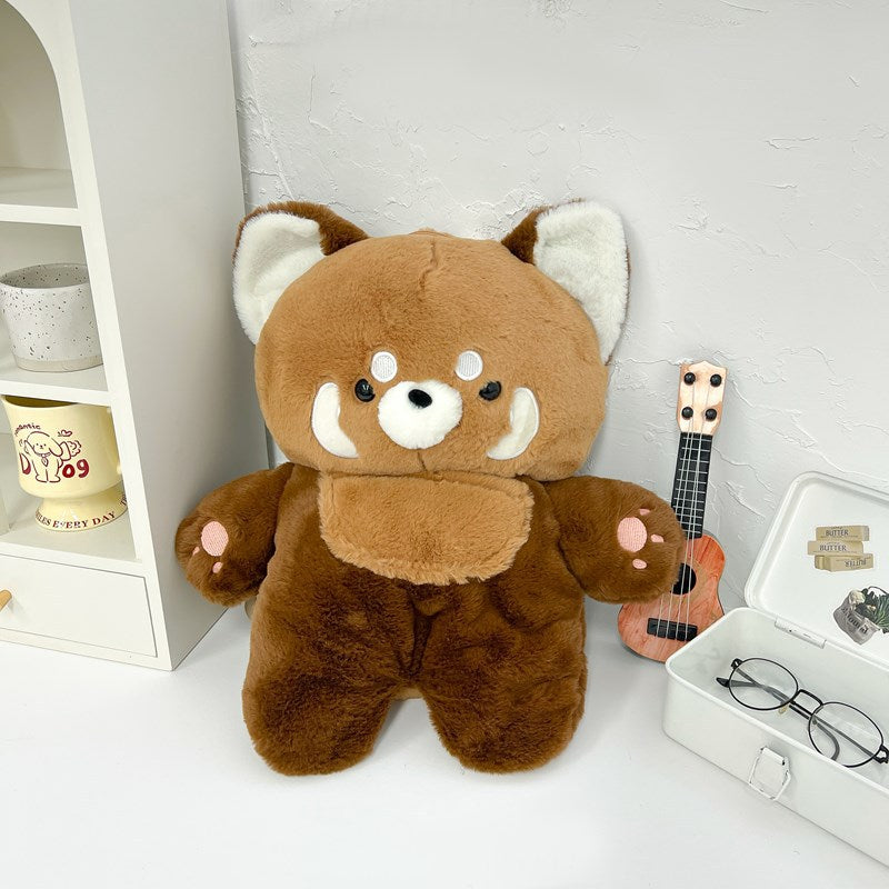 Lesser Panda Doll Cartoon Cute Fluffy Backpacks