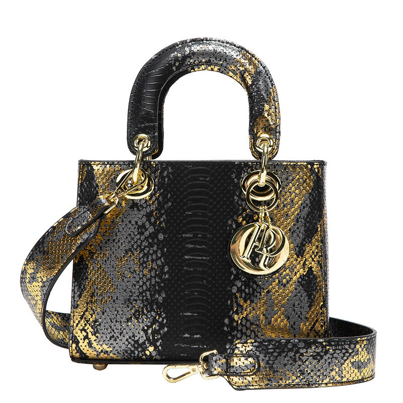 Graceful Serpentine Diana High-grade Fashion Pink Handbags