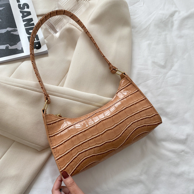 Women's Korean Style Summer Trendy Stone Pattern Bags