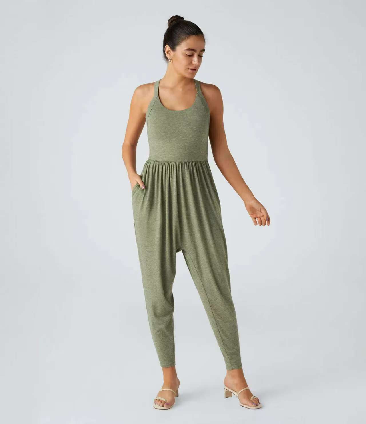 Popular Classy Casual Women's Sleeveless Sexy Women's Jumpsuit/clothing