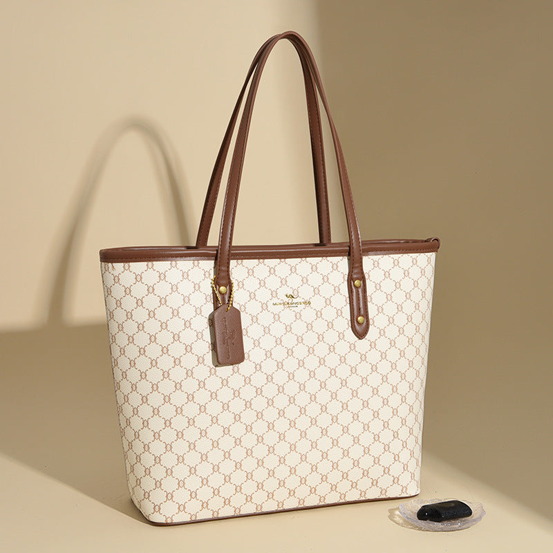 Women's Fashion Printed Large Capacity Commuter Underarm Shoulder Bags