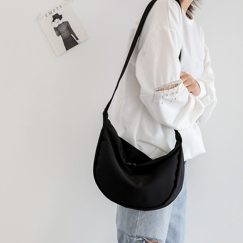 Women's Korean Style Simple Nylon Cloth Fashion Bags