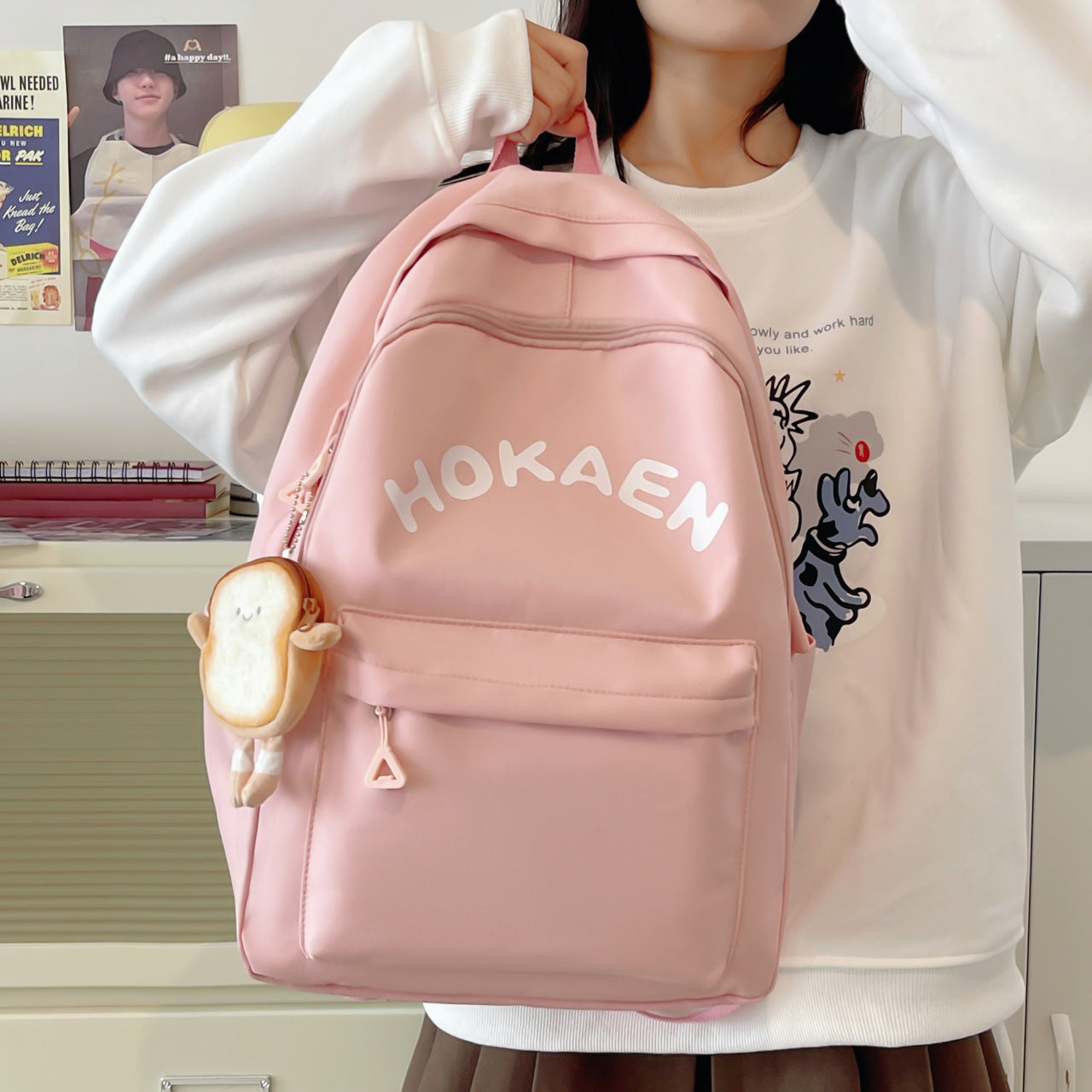 Women's & Men's & Junior High Fashion Large Capacity Backpacks