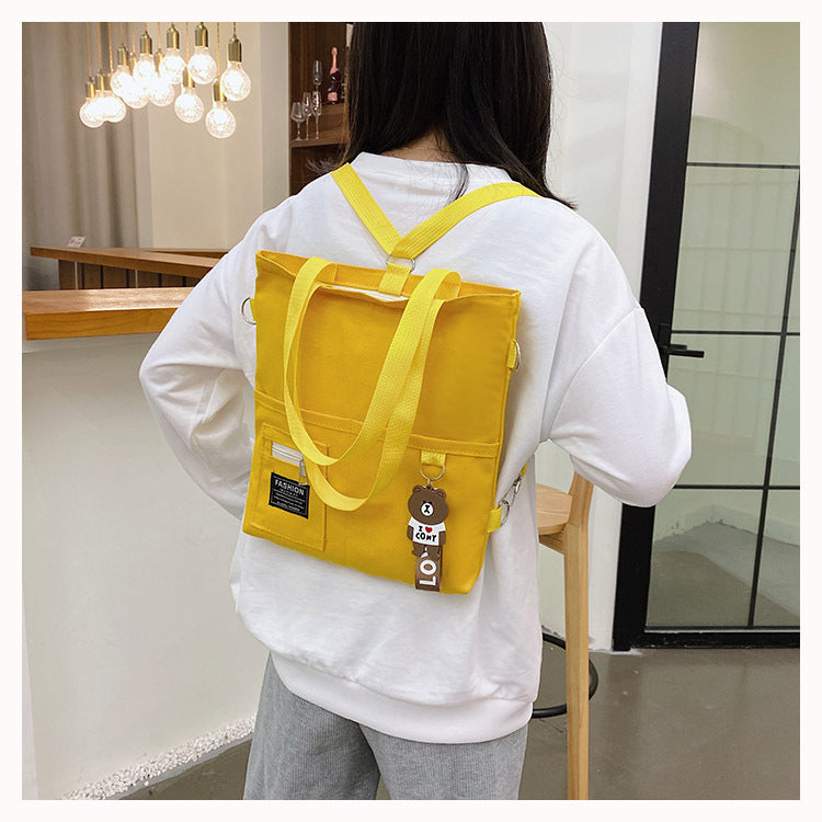 Women's Fashion Glamorous Canvas Tutorial Artistic Shoulder Bags