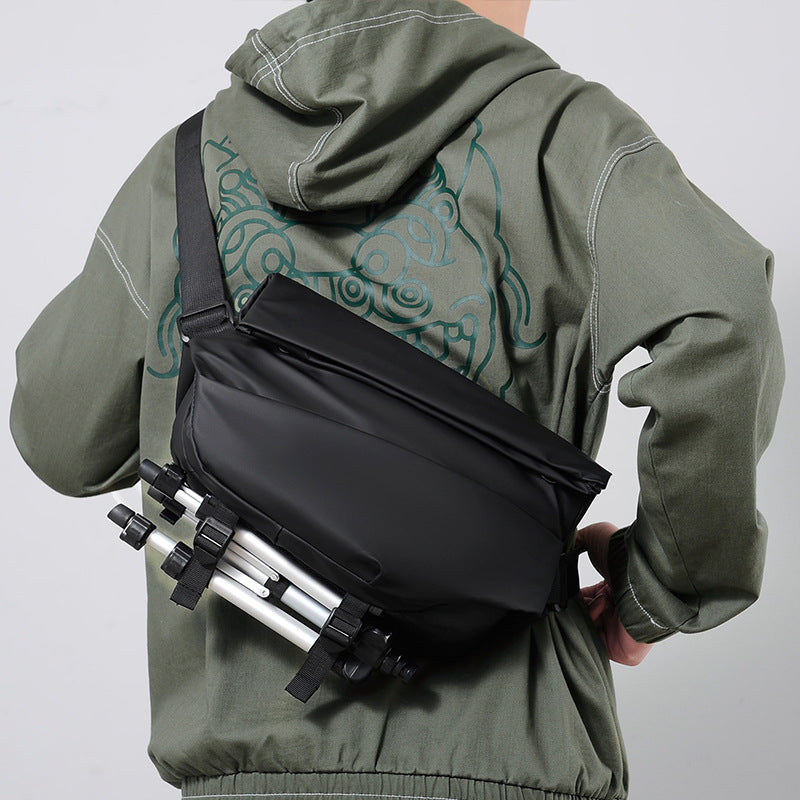 Men's Mechanical Style Fashion Riding Multifunctional Men's Messenger Bags