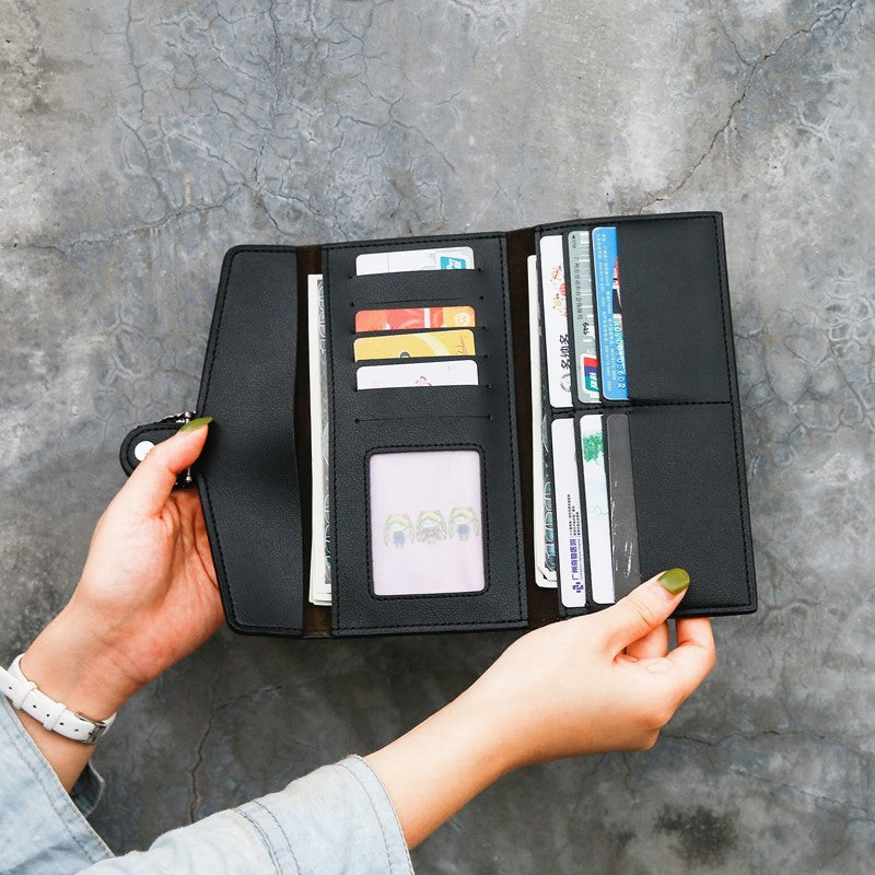 Women's Cool Innovative Long Live Streaming Ladies Wallets