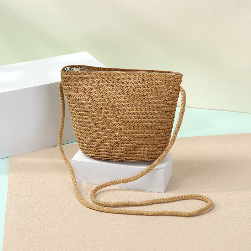 Summer Straw Seaside Woven Beach Affordable Phone Bags