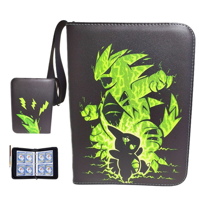 Magic Binder Zipper Waterproof Loose-leaf Storage Card Holder