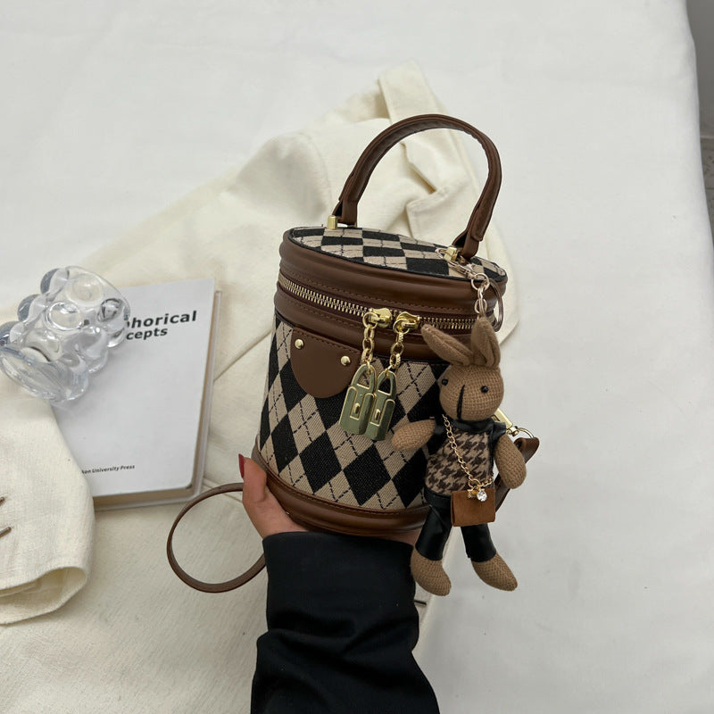 Women's Retro Easy Matching Autumn Fashion Texture Shoulder Bags
