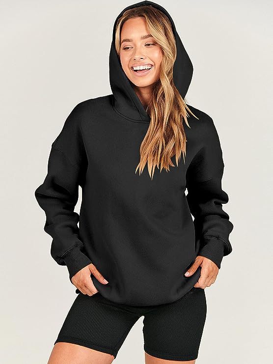 Women's Loose Hooded Sports Leisure Long Sleeve Women's Sweater, Sweater