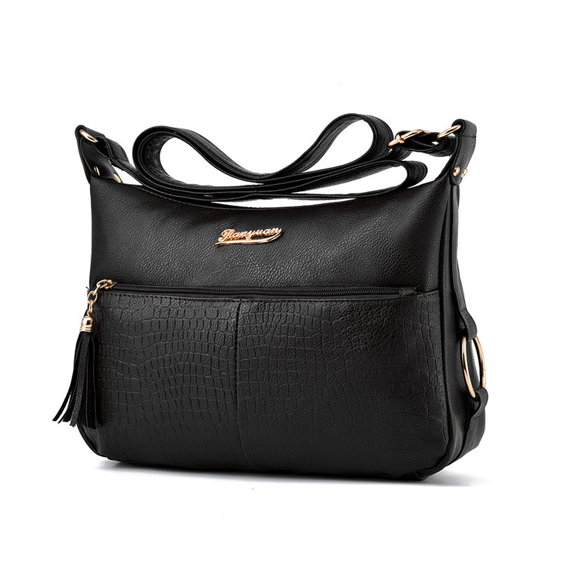 For Mom Large Capacity Soft Leather Bags