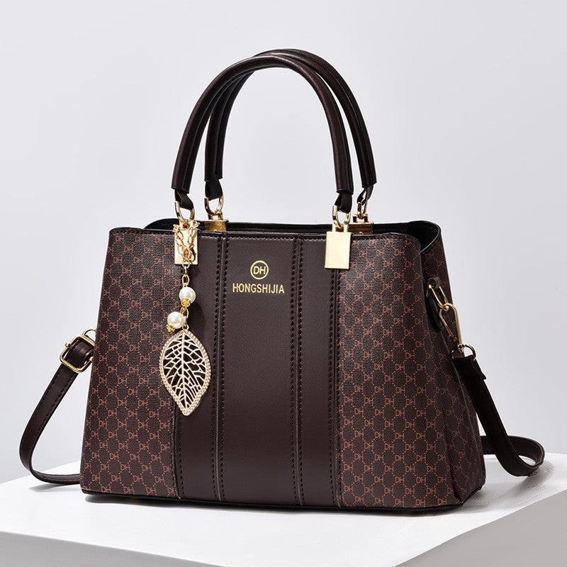 Women's Large Capacity Portable Printed Korean Style Crossbody Bags
