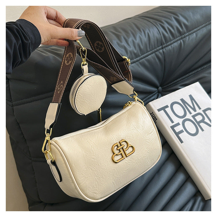 Women's Korean Style Fashion Winter High-grade Vintage Shoulder Bags
