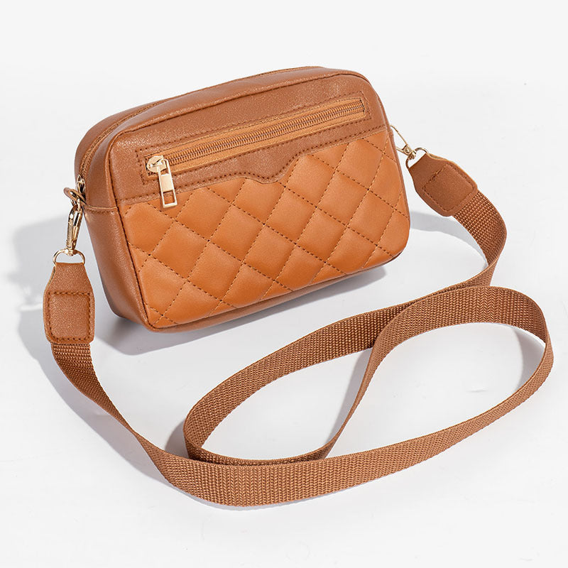 Women's Attractive Embroidered Summer Simple Rhombus Crossbody Bags