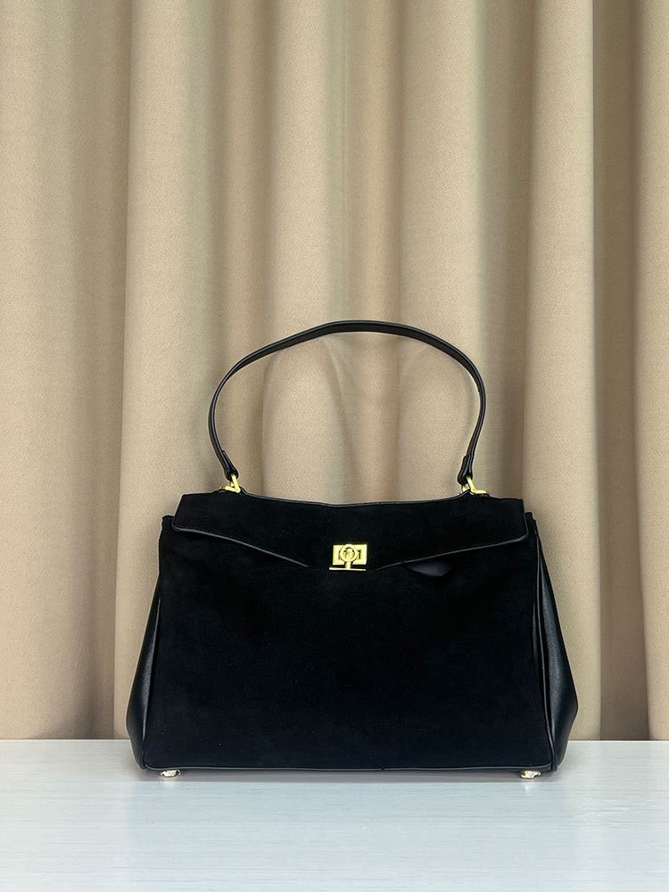 Women's Popular Large Capacity Commuter Textured Handbags