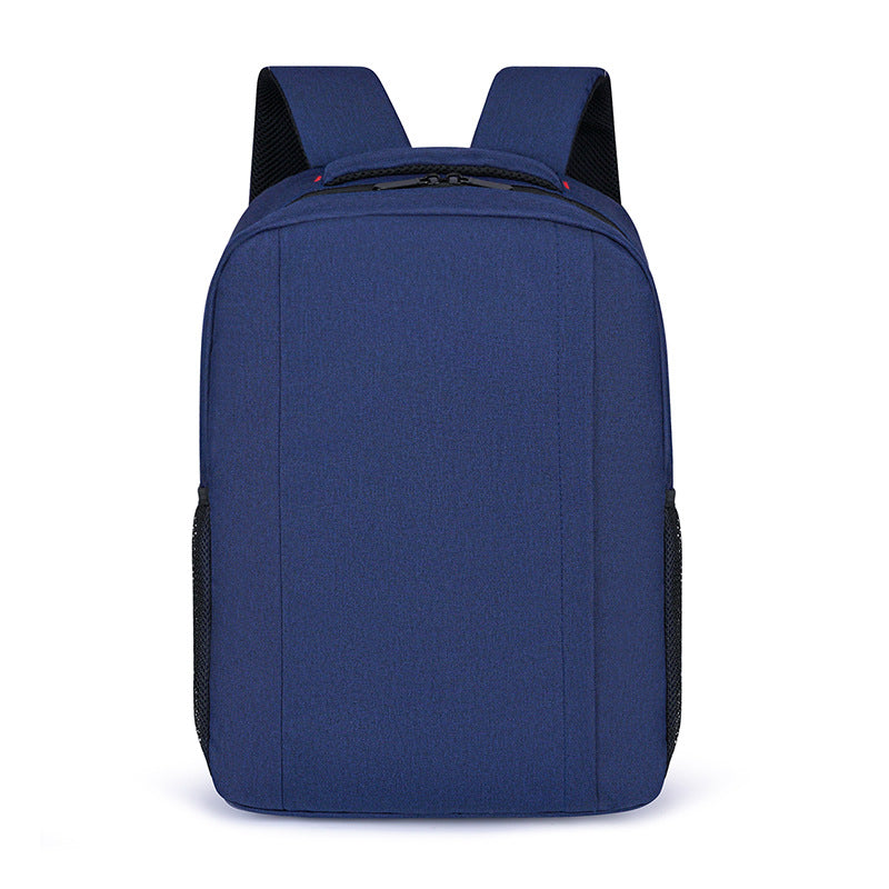 Men's Fashion Solid Color Large Capacity High-grade Backpacks
