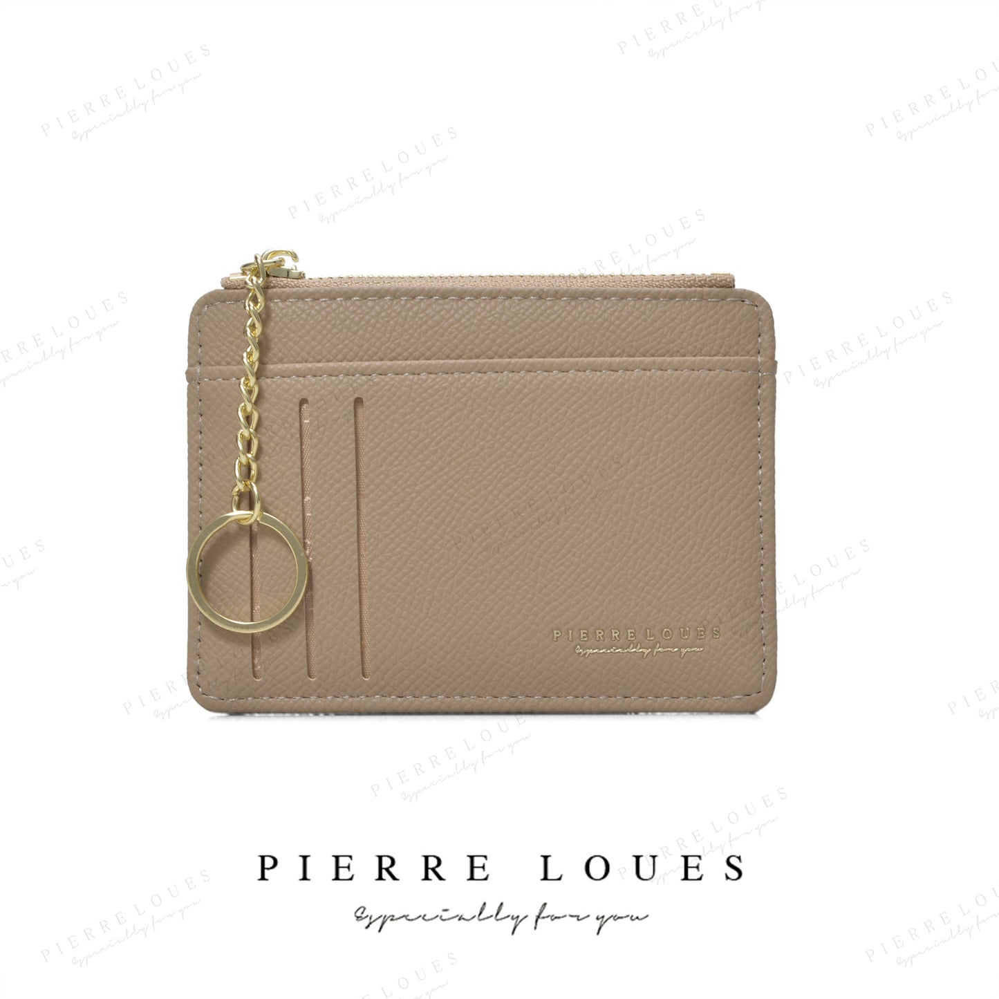 Women's Zipper Korean Mini Multiple Slots Cover Card Holder