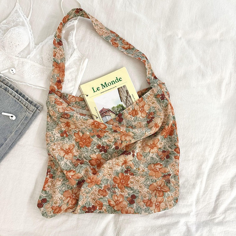 Women's Korean Style Versatile Large Capacity Shopping Shoulder Bags