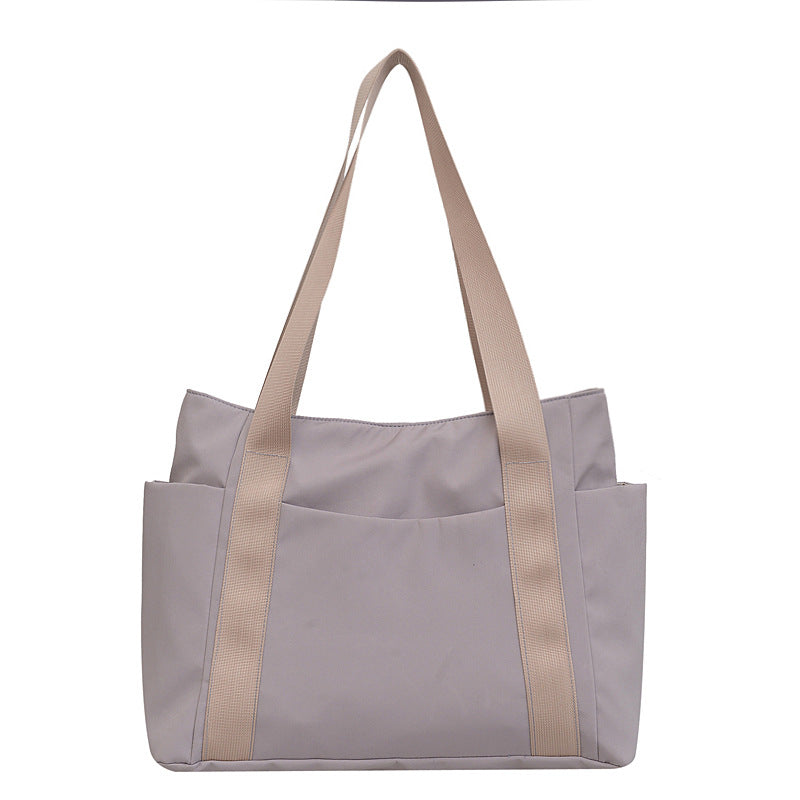 Women's Fashion Large Capacity Totes Style Simple Shoulder Bags