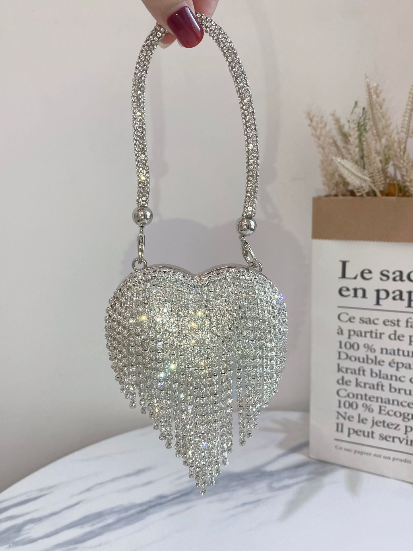 Retro Fashion Heart High-grade Mini Simple Bags