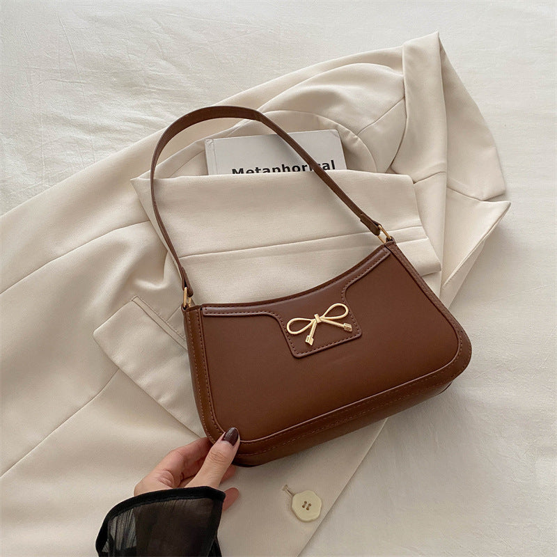 Women's Advanced Texture Underarm Fashion Portable Western Armpit Bags