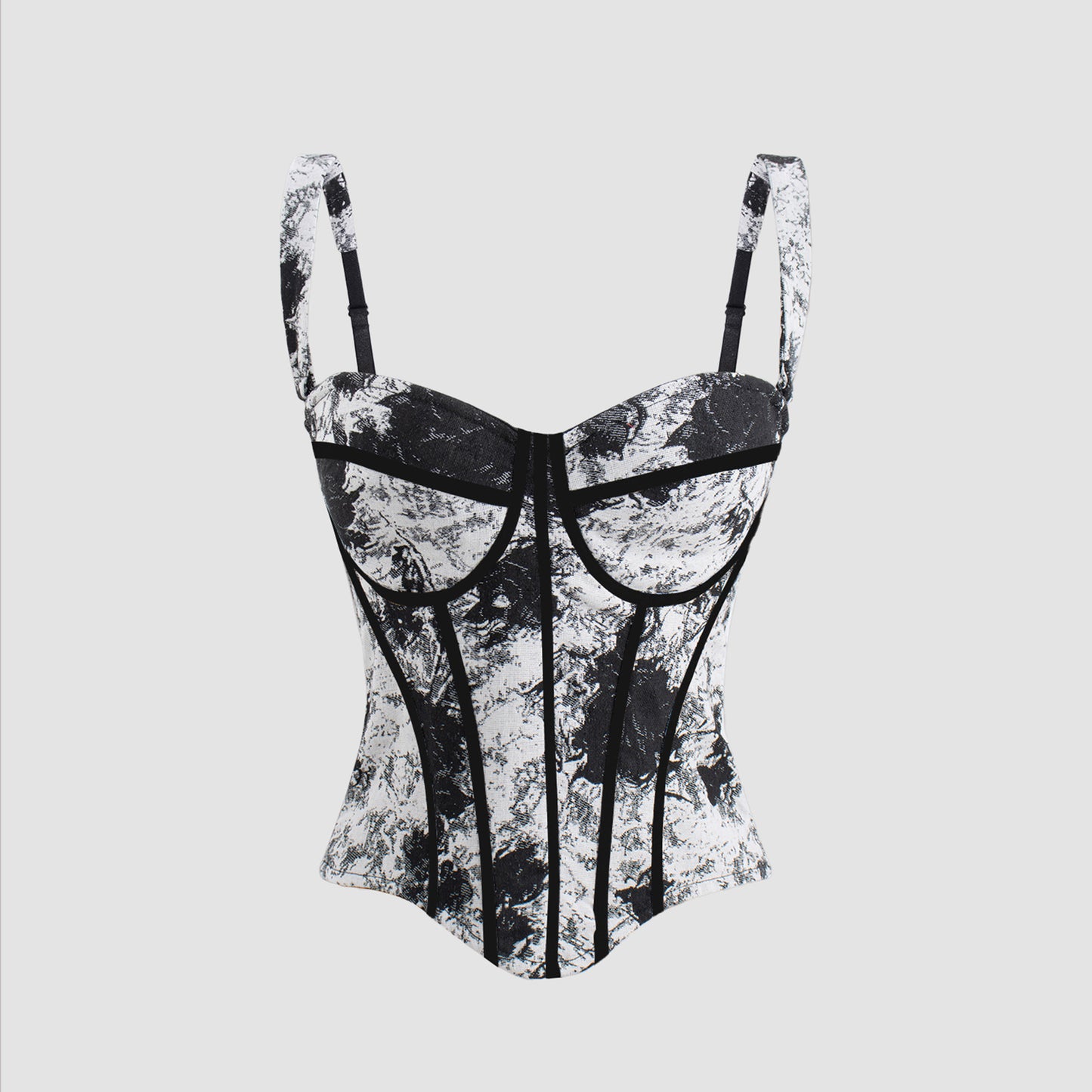 Women's Retro French Fashionable Waist Fishbone Tube Tops