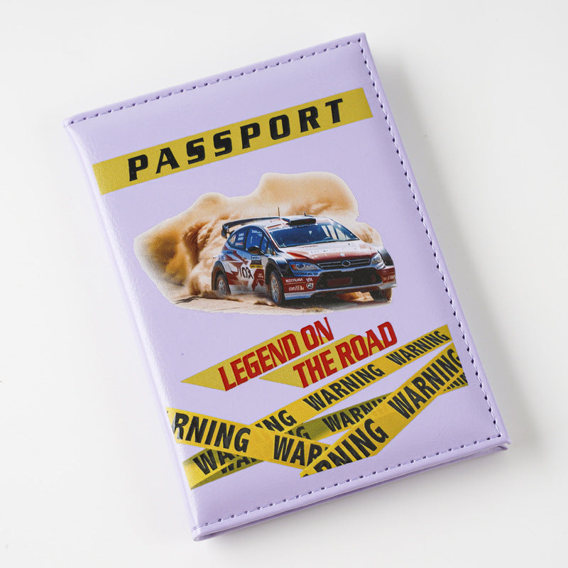 Challenge Blood Style Creative Passport Cover Card Holder