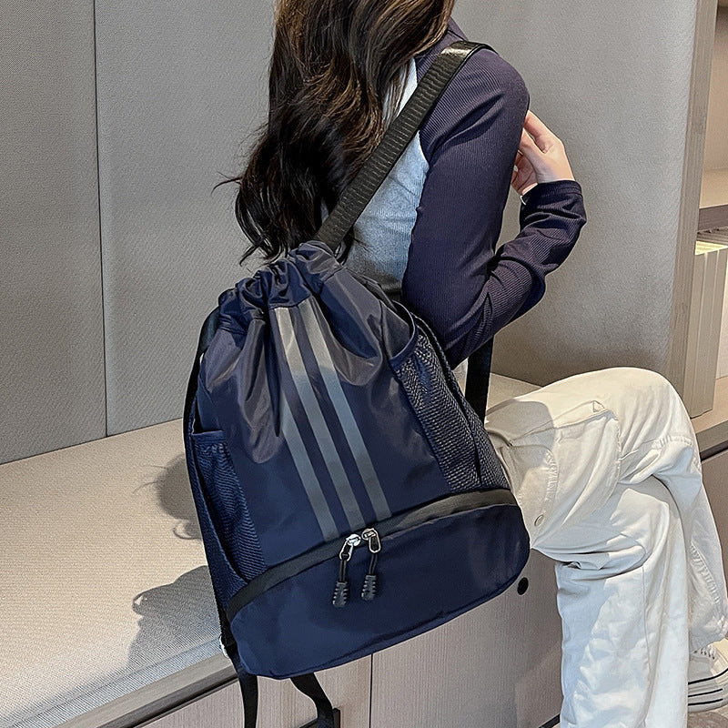 Versatile Pretty Drawstring Unisex Lightweight Fitness Backpacks