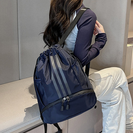 Versatile Pretty Drawstring Unisex Lightweight Fitness Backpacks