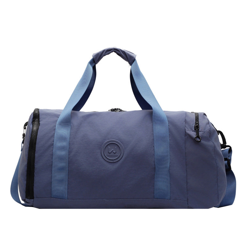 Large Capacity Out Fashion Solid Color Dry Travel Bags