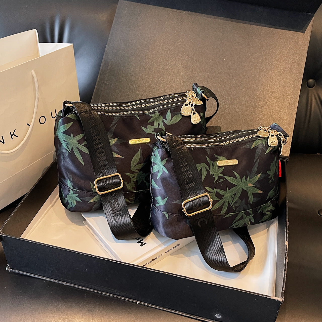 Glamorous Cool Attractive Charming Lucky Bamboo Crossbody Bags