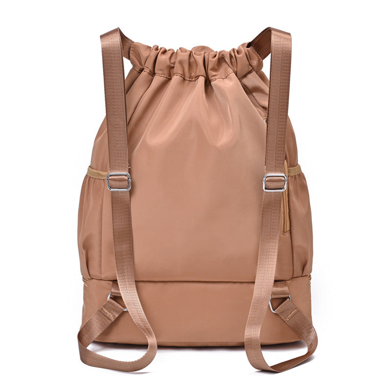 Large Capacity Independent Shoe Warehouse Drawstring Backpacks