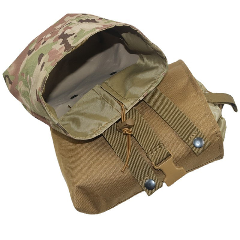 Tactics Folding Recycling Military Fans Multifunctional Outdoor Bags