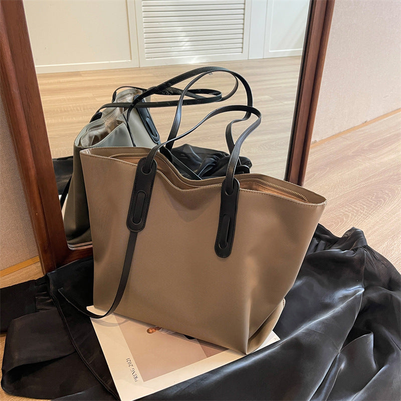 Oxford Cloth Large Capacity Simple Fashion Tote Bags