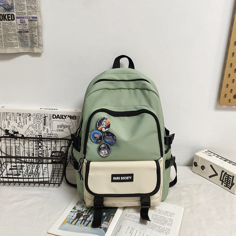 Men's Trendy Fashion College High Large Capacity Backpacks
