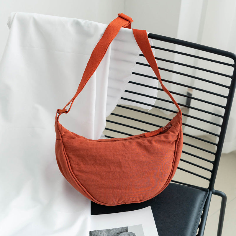 Women's Fitting Room Nylon Dumpling Cloth Crossbody Bags