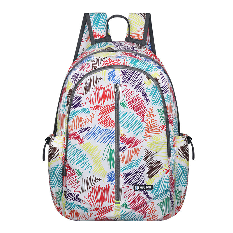 Women's & Men's & Waterproof Foldable Skin Portable Large Backpacks