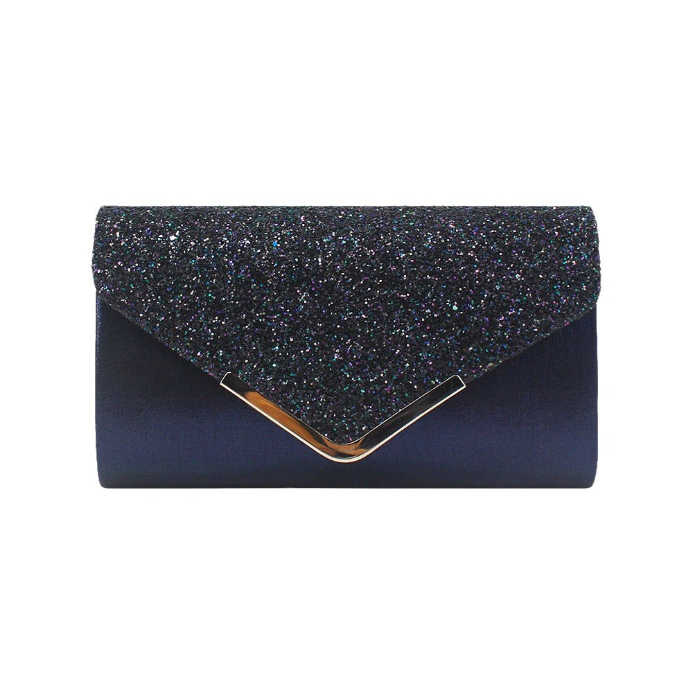 Women's Fashion Dinner Flash Material Clutch Party Evening Bags