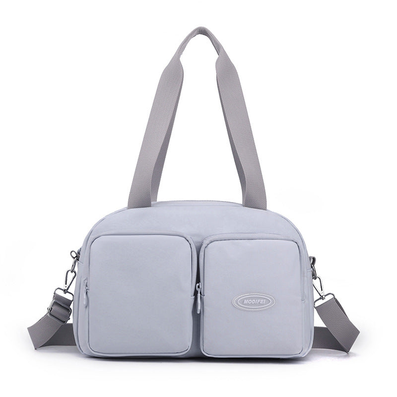 Women's Large Capacity Korean Style Solid Color Shoulder Bags