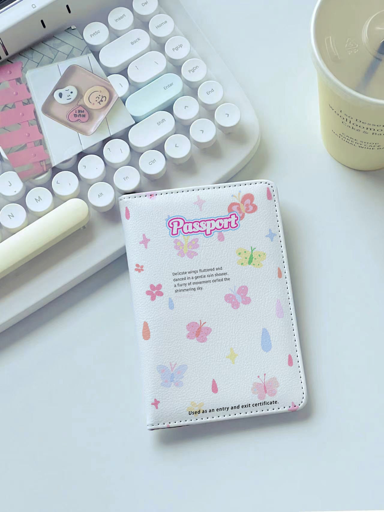 Trendy New Passport Cover Storage Document Card Holder