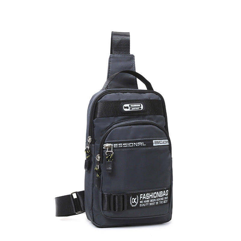 Men's Cool Elegant Running Luminous Waterproof Men's Chest Bags