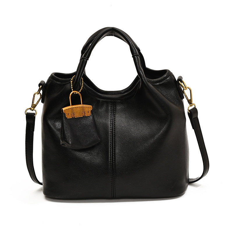 Women's Autumn Retro Fashion Minority Simple High-grade Tote Bags