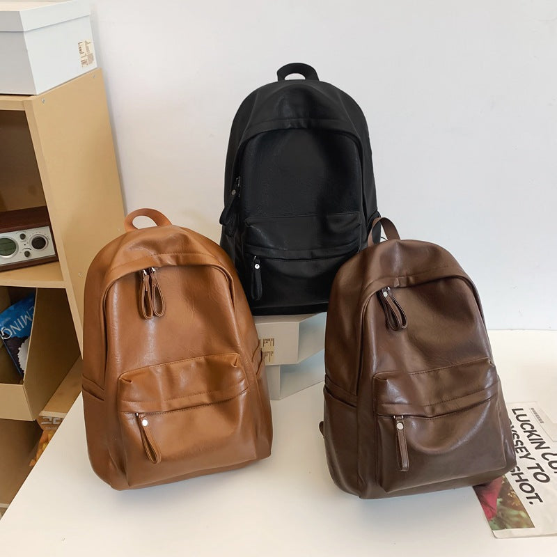 Color Simple Daily Commuter Spring Large Backpacks