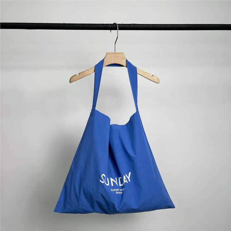 Women's Designer Simple Printed Striped Canvas Bags