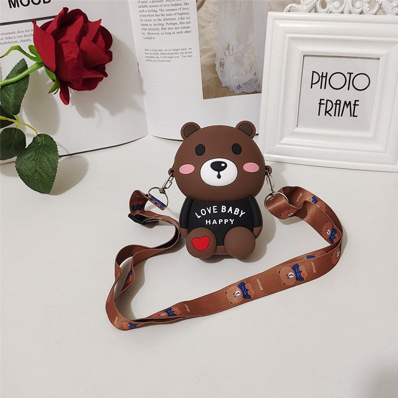 Children's Bear Cute Cartoon Gift Outing Change Children's Coin Purse