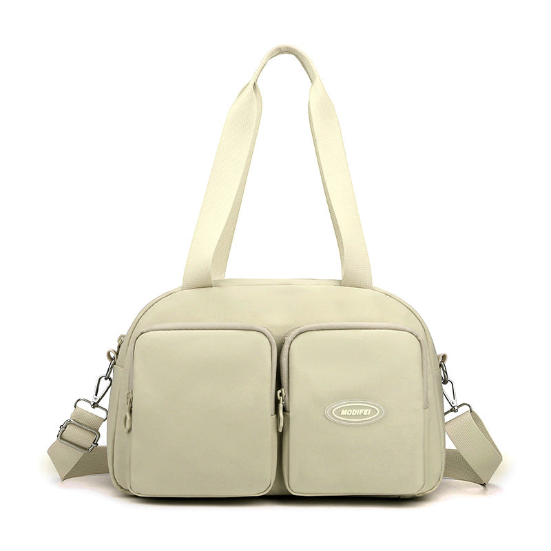 Women's Large Capacity Korean Style Solid Color Shoulder Bags